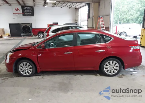 2013 Nissan Sentra Sv z USA, uszkodzony, nr VIN 3N1AB7AP5DL653194